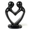 Soapstone Heart Sculpture for Shelf Desk or Tabletop Decorative Accent